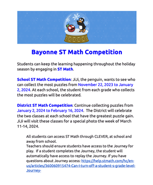 bayonne st math competition